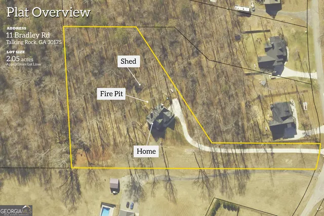 $715,000 | 11 Bradley Road, Talking Rock, GA 30175