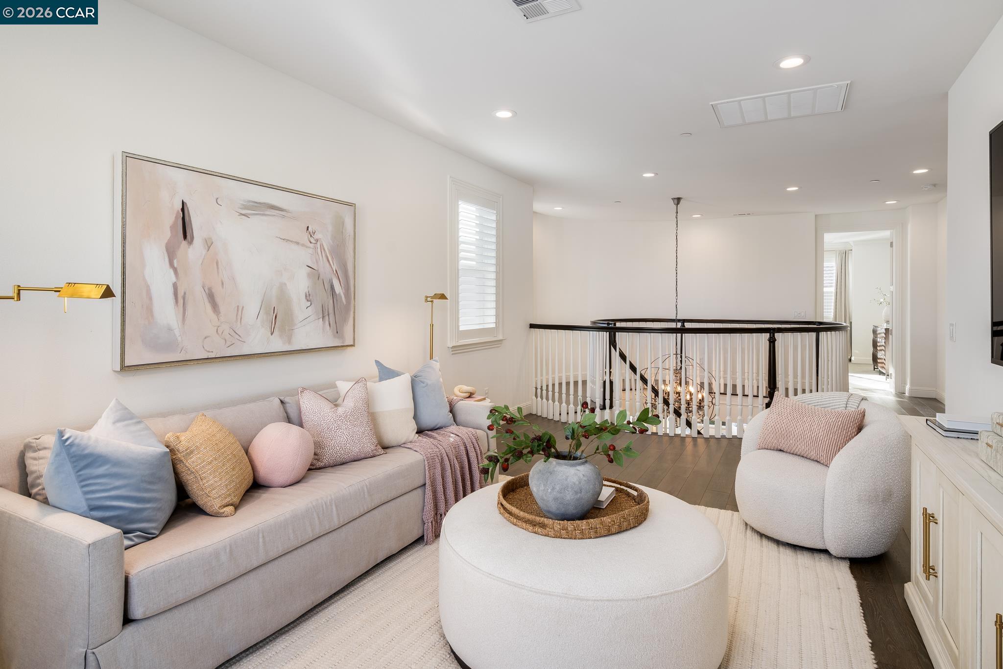 1150 Trumpet Vine Lane San Ramon, CA 94582 - Photo 19 of 45 a living room with furniture and a wooden floor