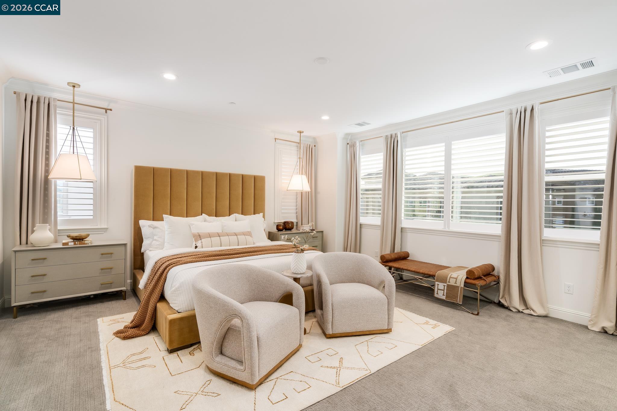 1150 Trumpet Vine Lane San Ramon, CA 94582 - Photo 20 of 45 a bed room with a bed and a couch