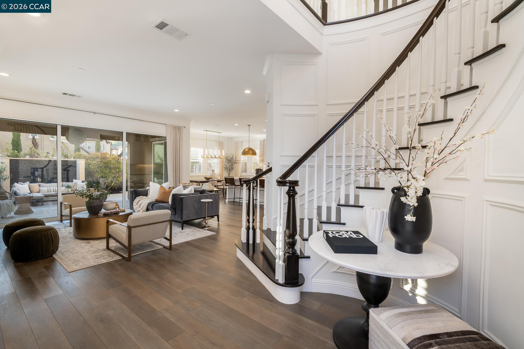 1150 Trumpet Vine Lane San Ramon, CA 94582 - Photo 4 of 45 a living room with furniture and wooden floor