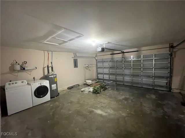 a view of storage and utility room