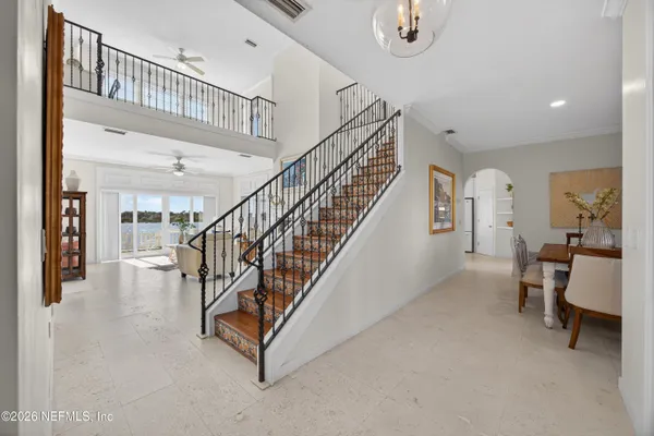 a view of entryway and hall