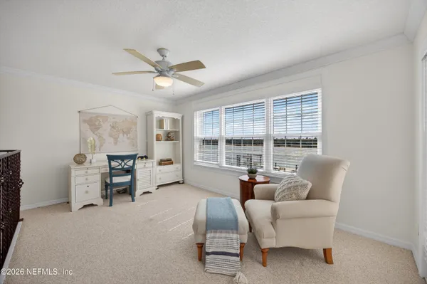a view of livingroom with furniture