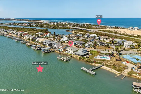 an aerial view of a room with gym equipment