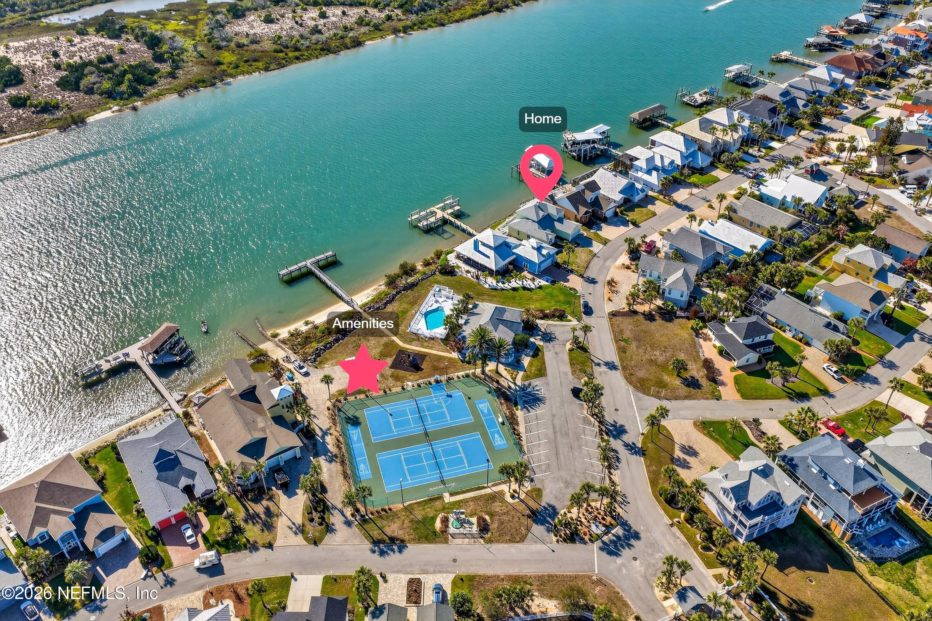 9179 June Lane St. Augustine, FL 32080 - Photo 51 of 56 Aerial View of the Amenity Center