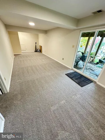 a view of empty room