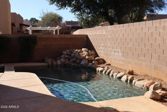 a view of outdoor space and car park