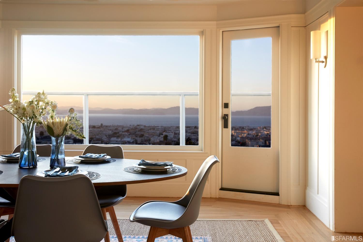 2440 Broadway San Francisco, CA 94115 - Photo 2 of 39 a view of a workspace with a table and chair