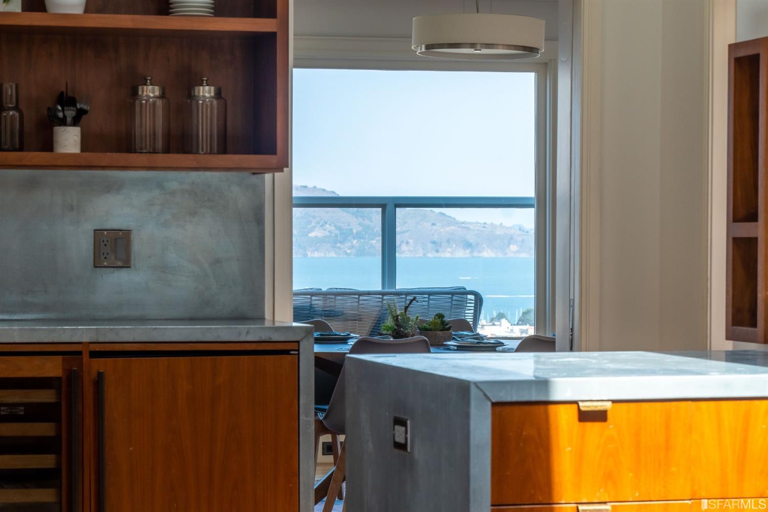 2440 Broadway San Francisco, CA 94115 - Photo 12 of 39 a kitchen with a window a sink and cabinets