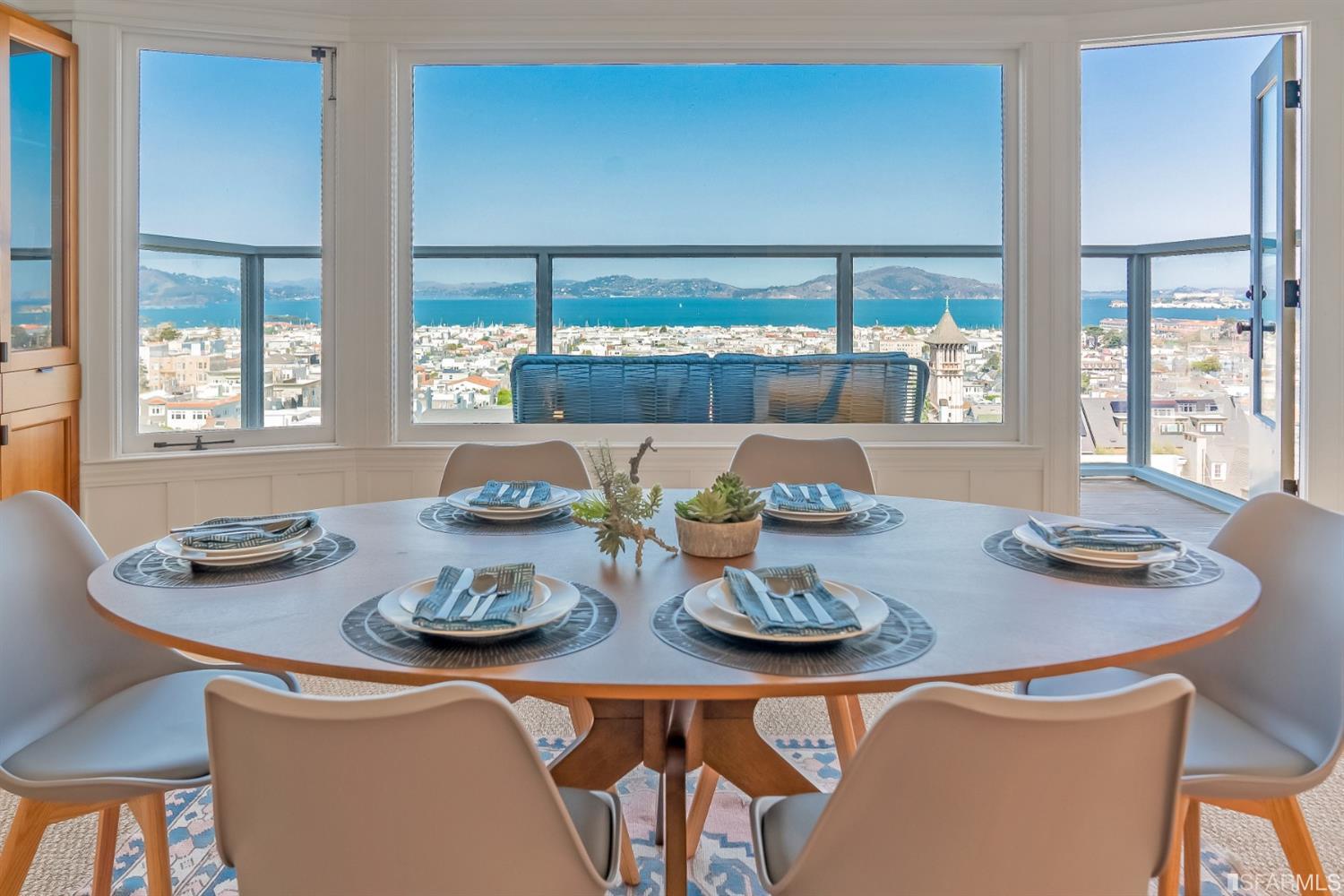 2440 Broadway San Francisco, CA 94115 - Photo 14 of 39 a table and chairs in wooden floor