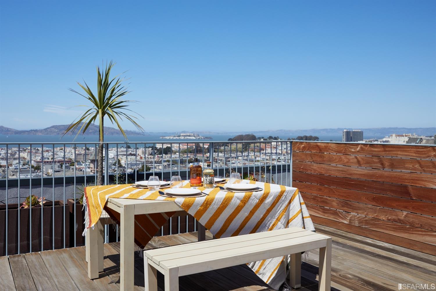 2440 Broadway San Francisco, CA 94115 - Photo 28 of 39 a view of a balcony with furniture