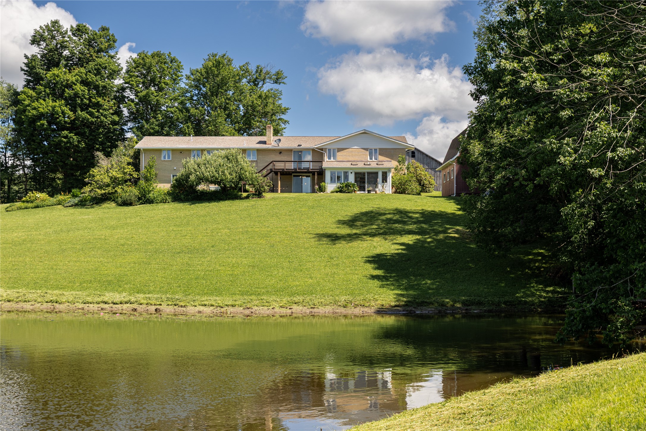 Float, fish or just watch the local wildlife from your back deck!
