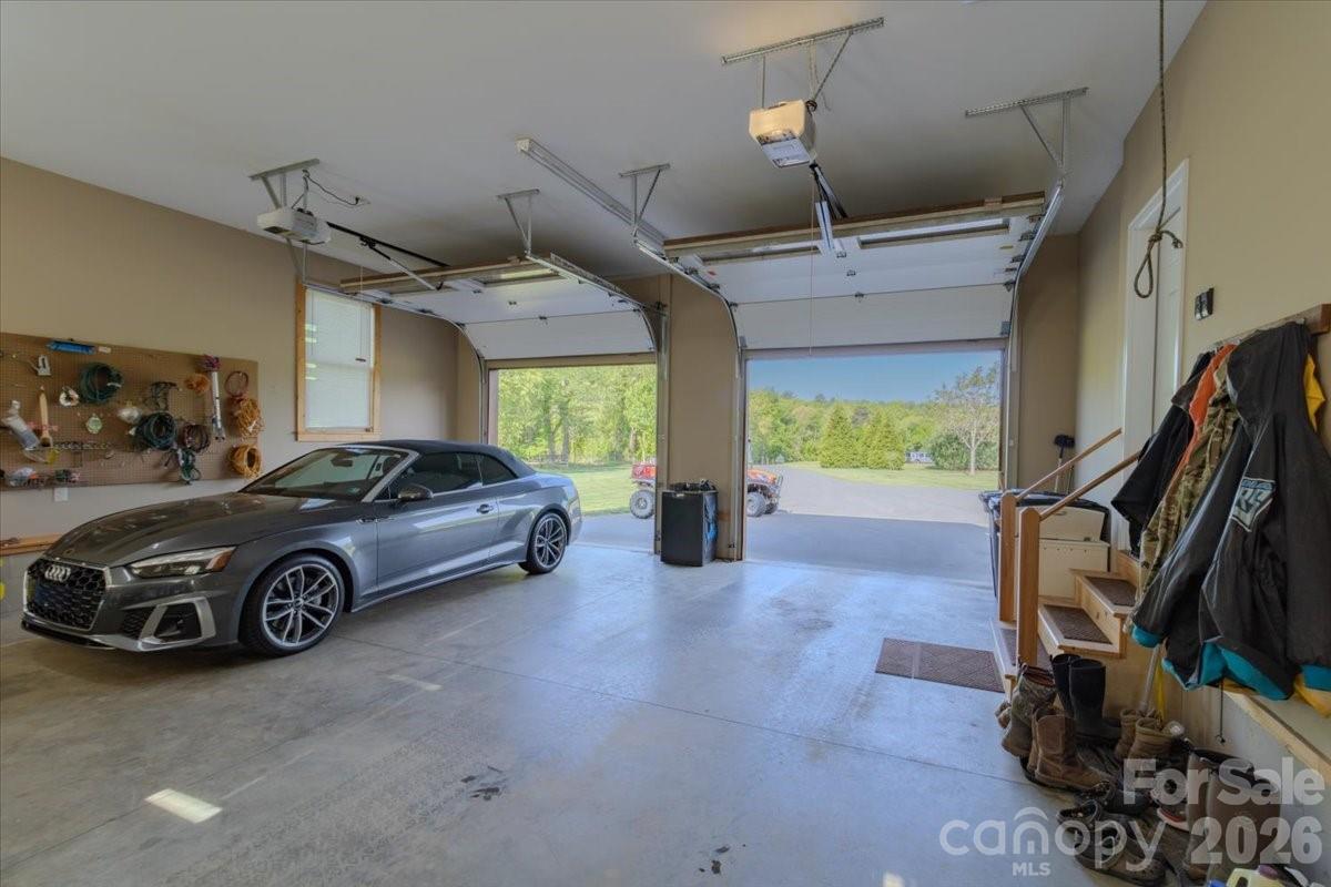 1083 Union Community Road Thurmond, NC 28683 - Photo 28 of 47 a car parked in garage