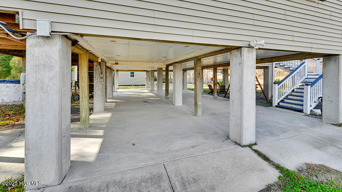 278 Woodstock Road Belhaven, NC 27810 - Photo 3 of 36 Ample parking underneath house