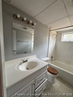 817 Ridge Road, Unit D Fayetteville, NC 28311 - Photo 5 of 9 a bathroom with a sink toilet bathtub and vanity