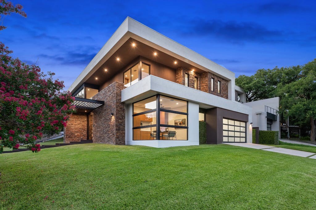 3500 Cactus Wren Way Austin, TX 78746 - Photo 1 of 40 a front view of a house with a yard