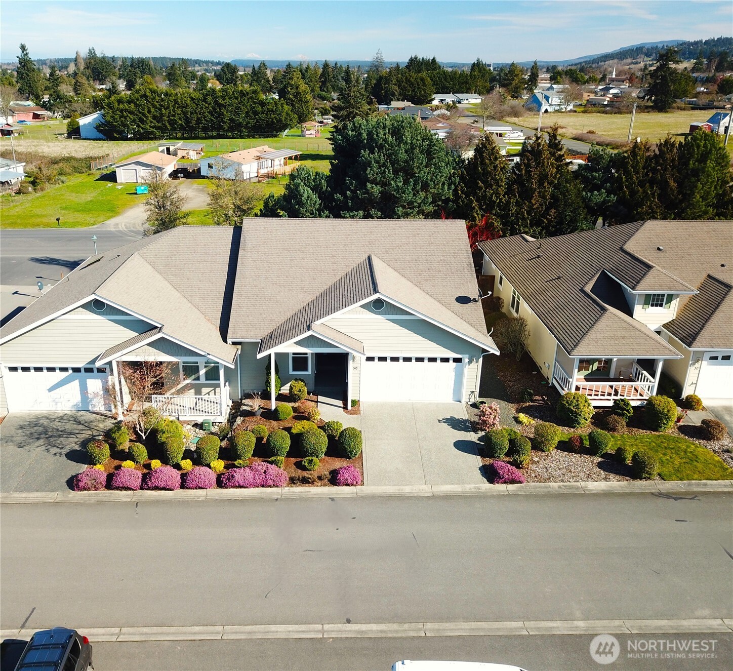 50 Goldenrod Lane Sequim, WA 98382 - Photo 23 of 24 an aerial view of multiple house