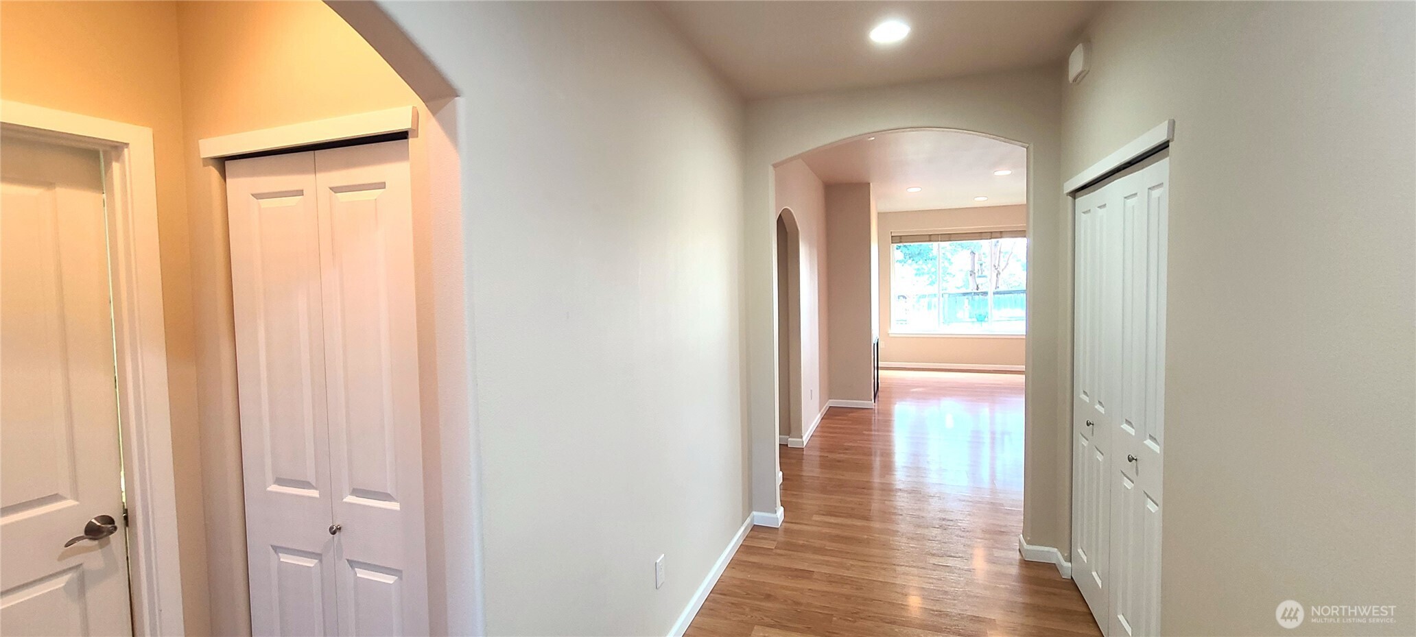 50 Goldenrod Lane Sequim, WA 98382 - Photo 7 of 24 a view of a room with wooden floor and a bathroom