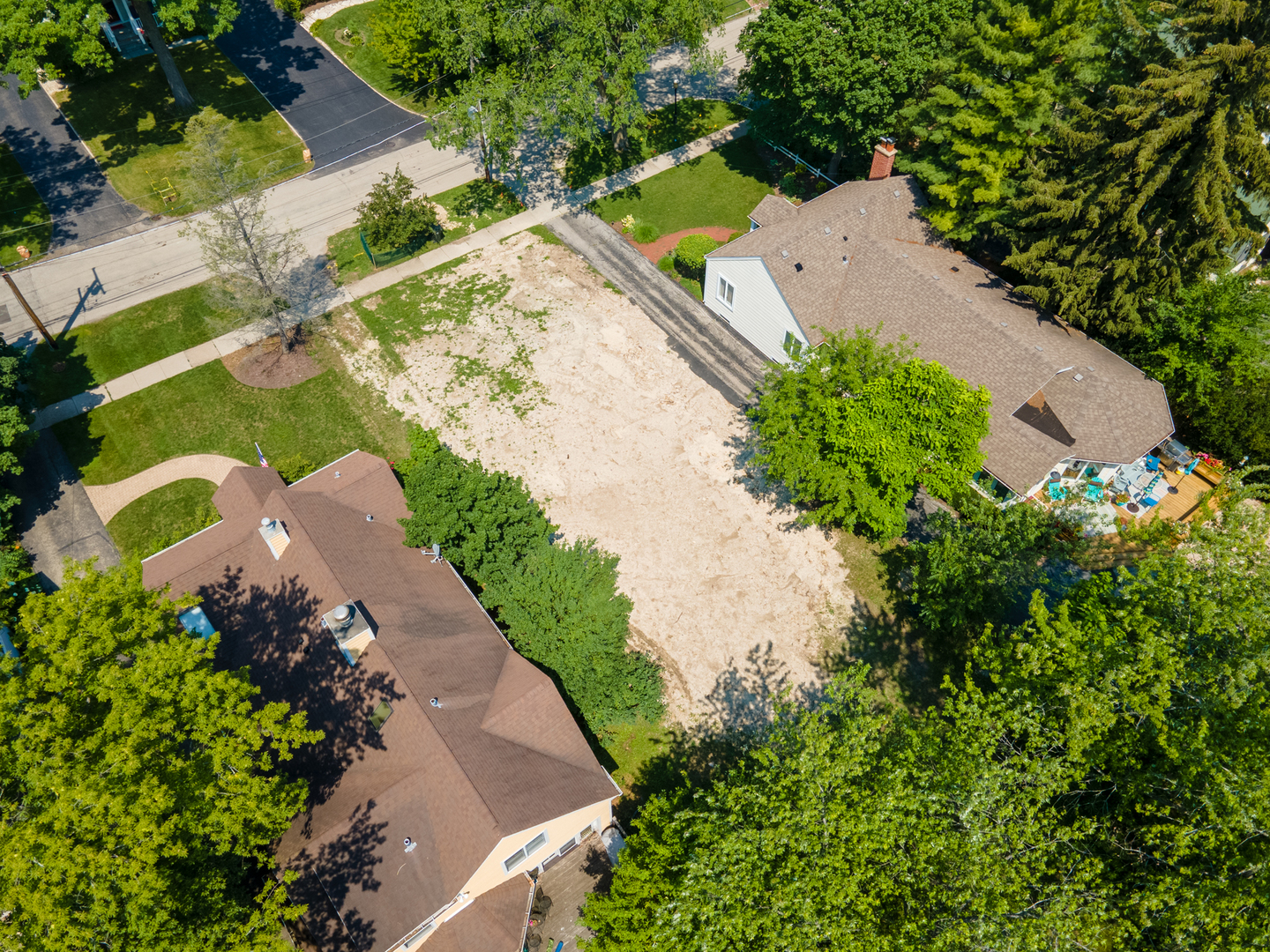 163 Washington Road Lake Forest, IL 60045 - Photo 5 of 8 an aerial view of a house