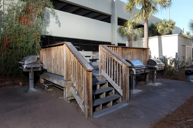 a view of balcony and deck
