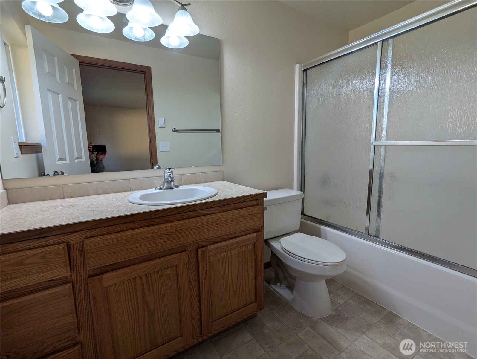 17907 Jordan Street Southwest Rochester, WA 98579 - Photo 17 of 28 a bathroom with a sink and a mirror