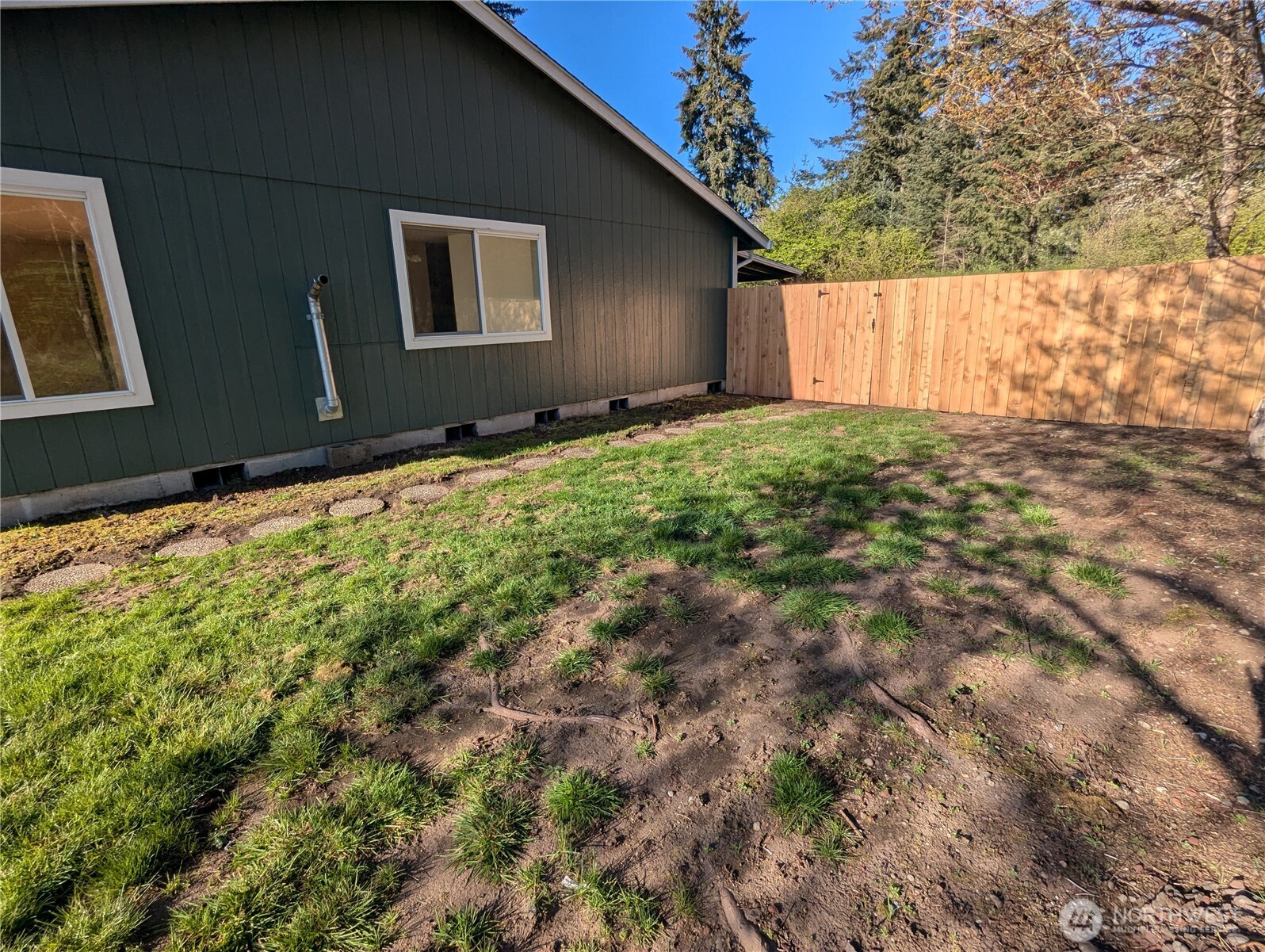 17907 Jordan Street Southwest Rochester, WA 98579 - Photo 24 of 28 a backyard of a house