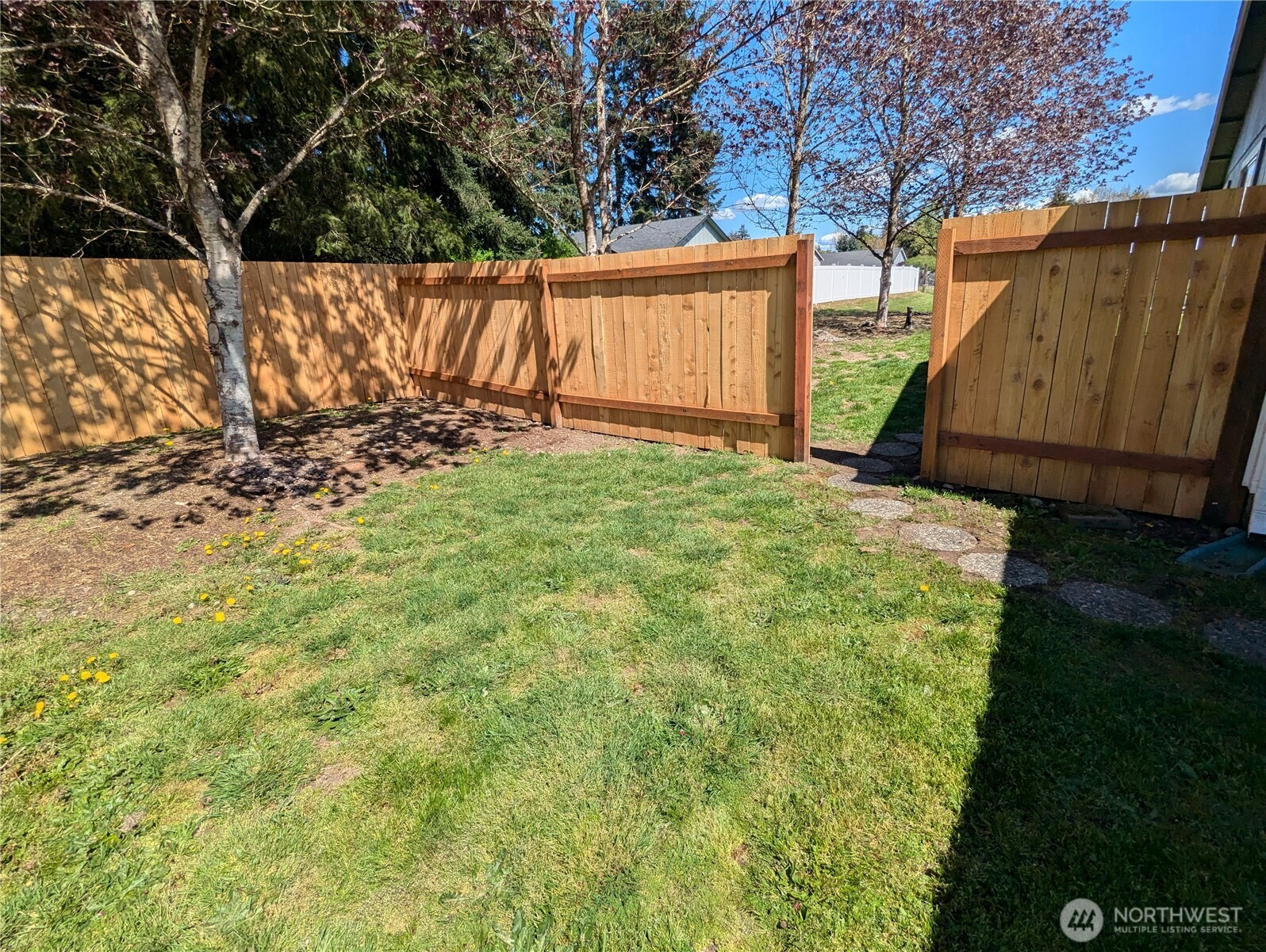 17907 Jordan Street Southwest Rochester, WA 98579 - Photo 4 of 28 a view of backyard with small cabin