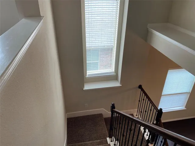 a view of balcony with window