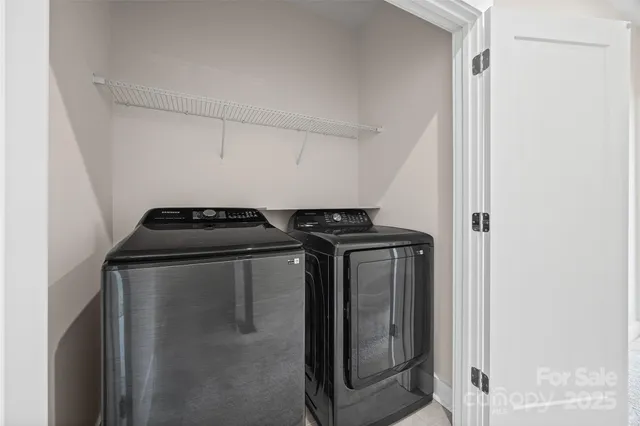 a view of washer and dryer