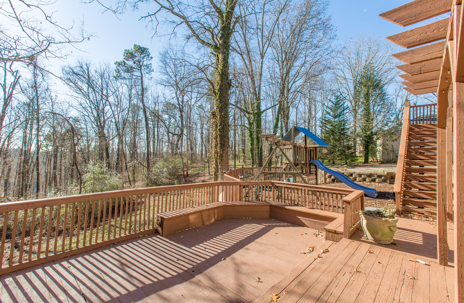 807 Crown Point Road West Signal Mountain, TN 37377 - Photo 32 of 36 Back Yard