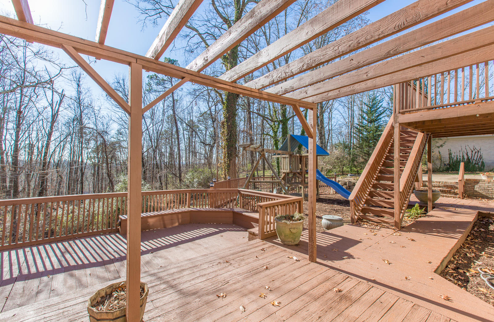 807 Crown Point Road West Signal Mountain, TN 37377 - Photo 33 of 36 Back Deck