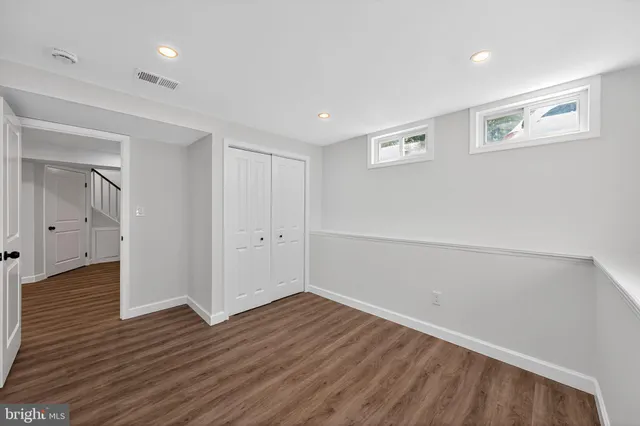 wooden floor in an empty room