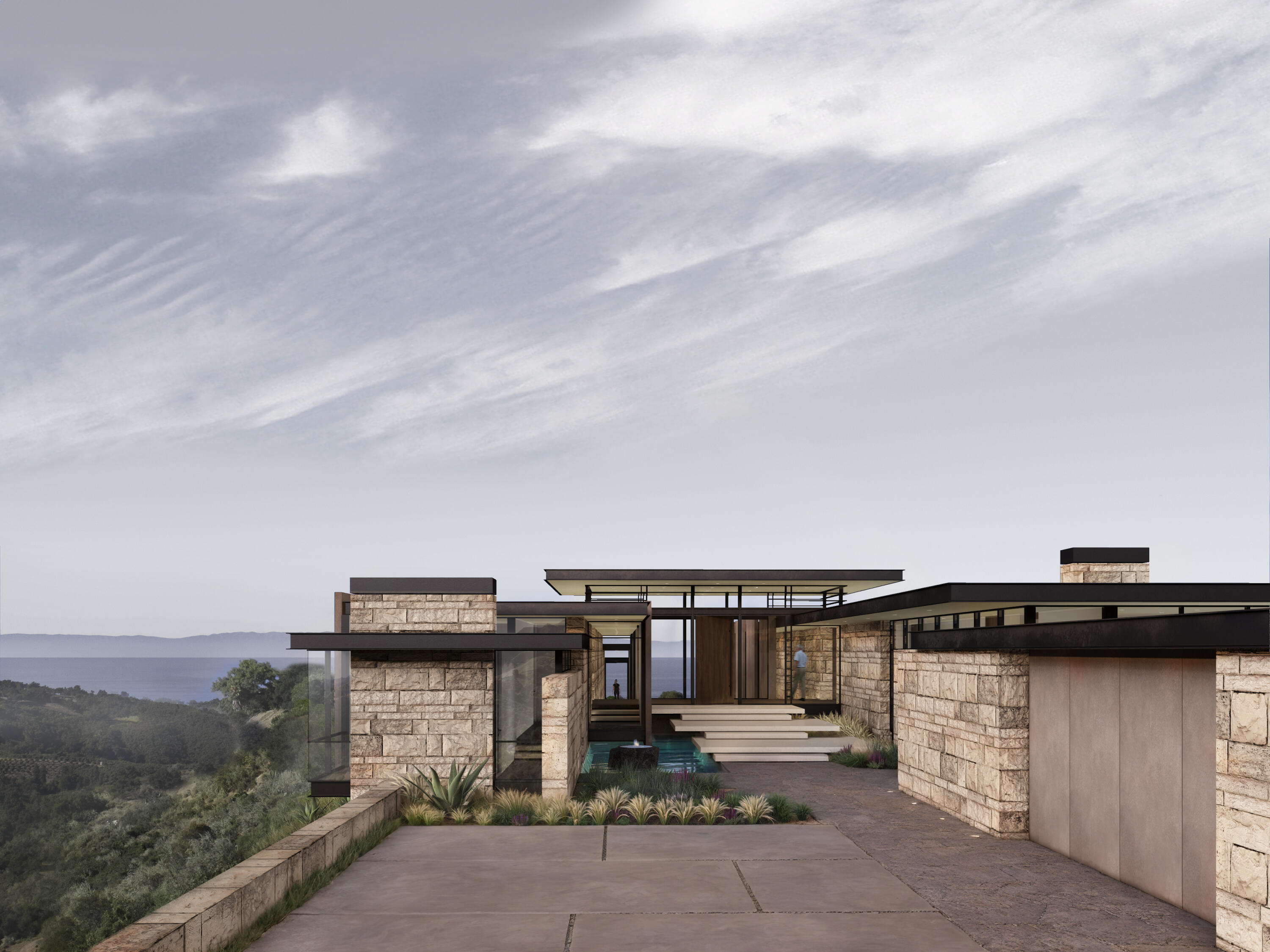 838 Toro Canyon Road Santa Barbara, CA 93108 - Photo 11 of 28 a terrace with a city view