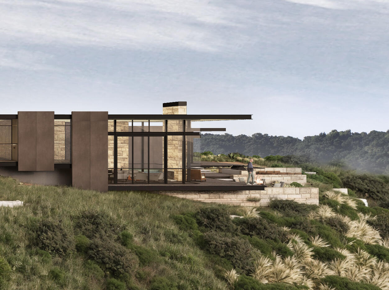 838 Toro Canyon Road Santa Barbara, CA 93108 - Photo 15 of 28 a view of a big yard with an outdoor seating