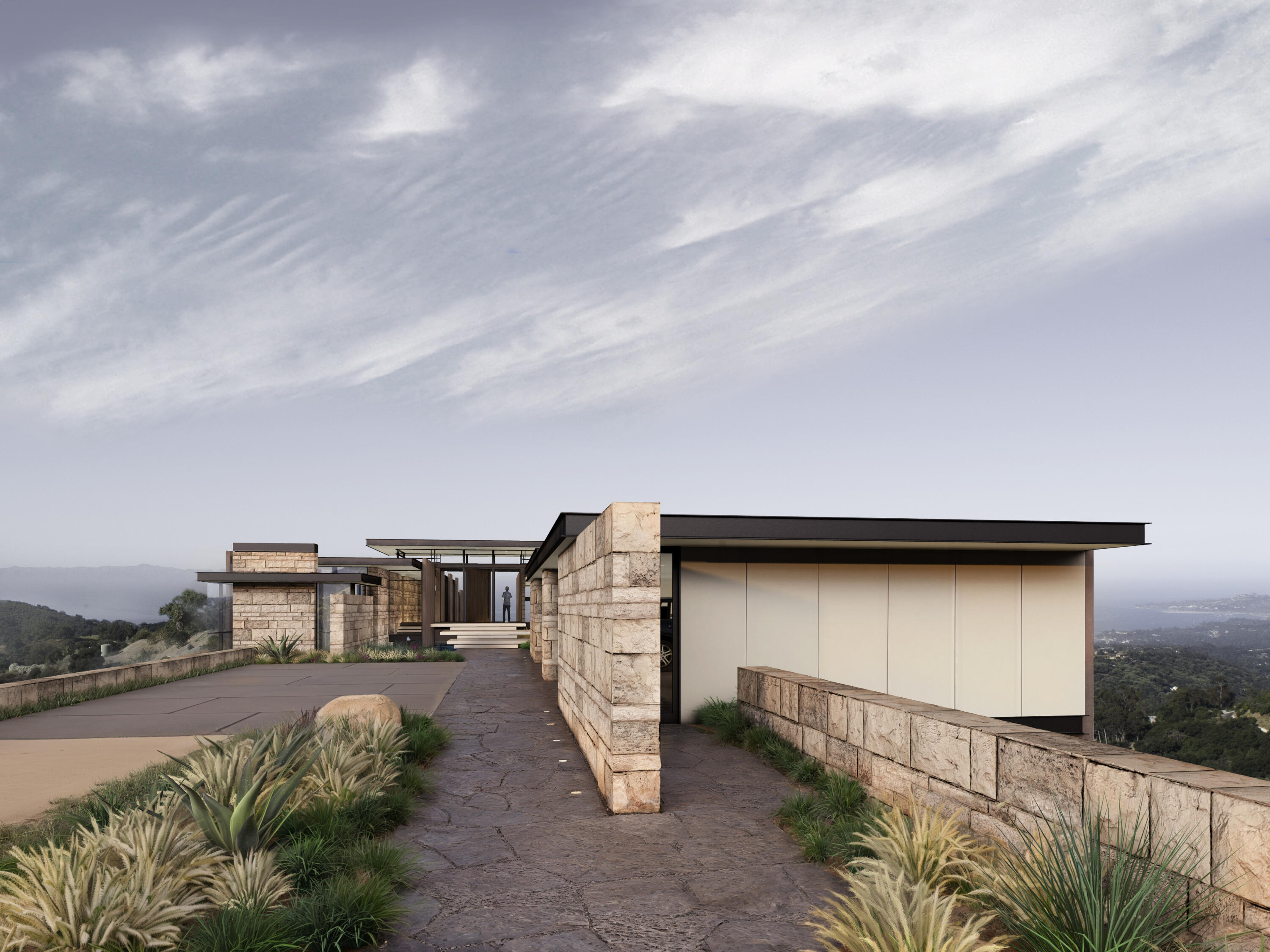 838 Toro Canyon Road Santa Barbara, CA 93108 - Photo 18 of 28 a house view with a outdoor space