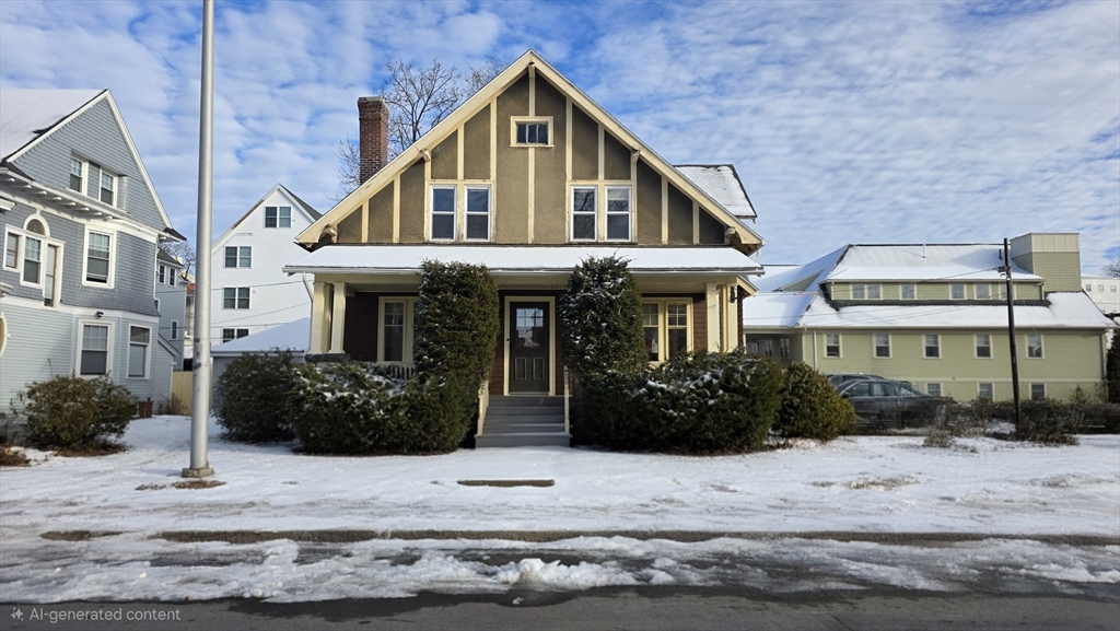 46 Wachusett Street Worcester, MA 01609 - Photo 2 of 42 a front view of a house