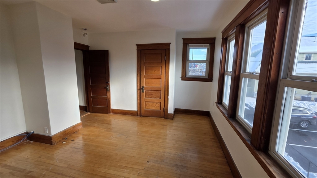 46 Wachusett Street Worcester, MA 01609 - Photo 32 of 42 a view of an entryway with wooden floor