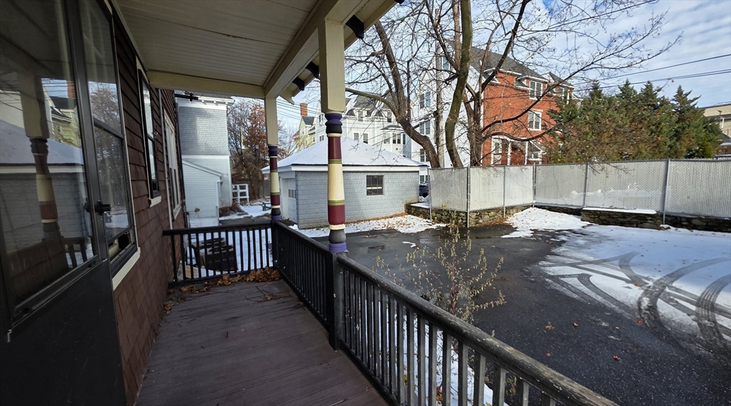 46 Wachusett Street Worcester, MA 01609 - Photo 39 of 42 a view of a house with backyard and sitting area