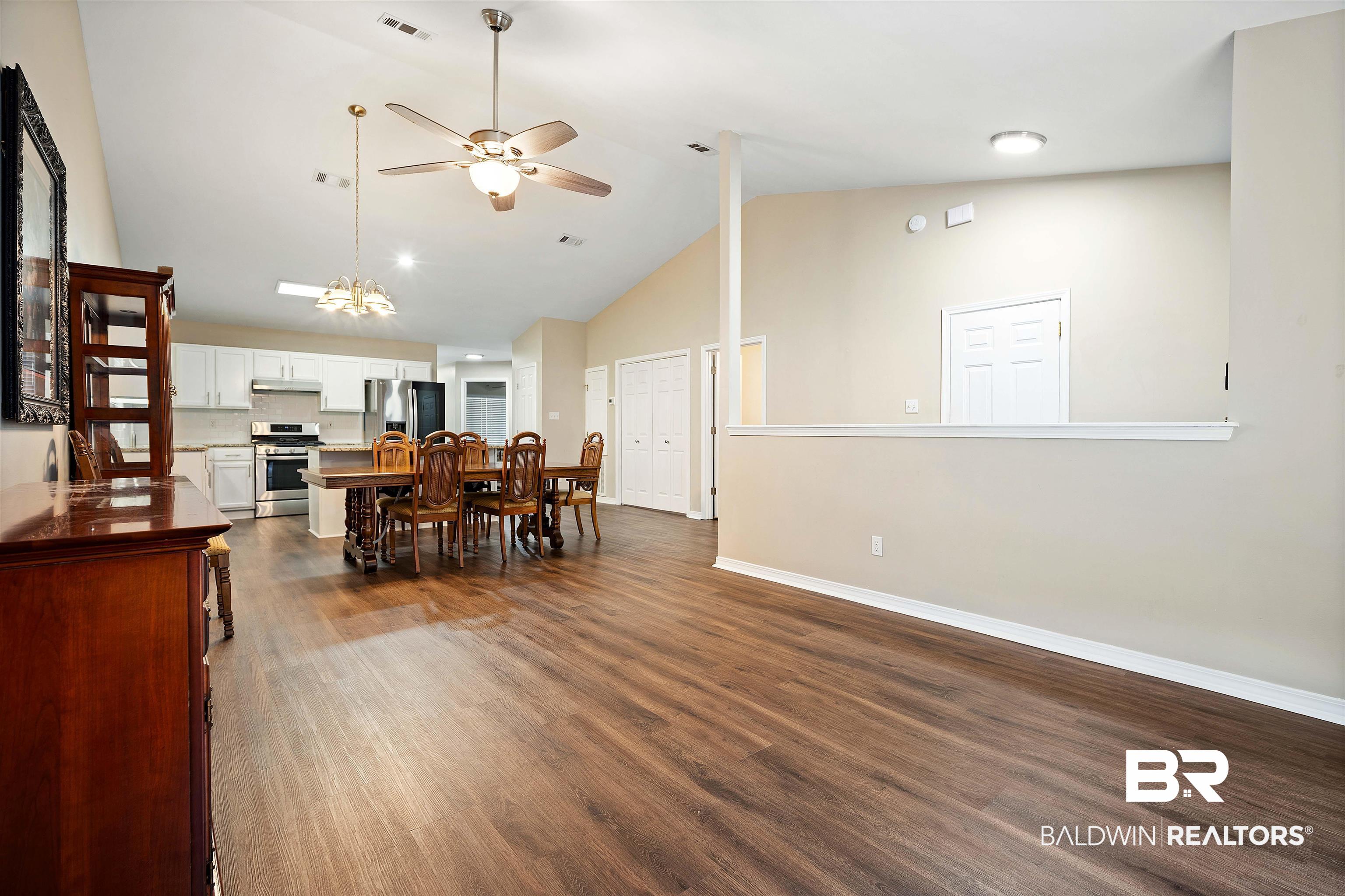628 Spring Lake Court Mobile, AL 36695 - Photo 5 of 25 Living Area looking into Kit