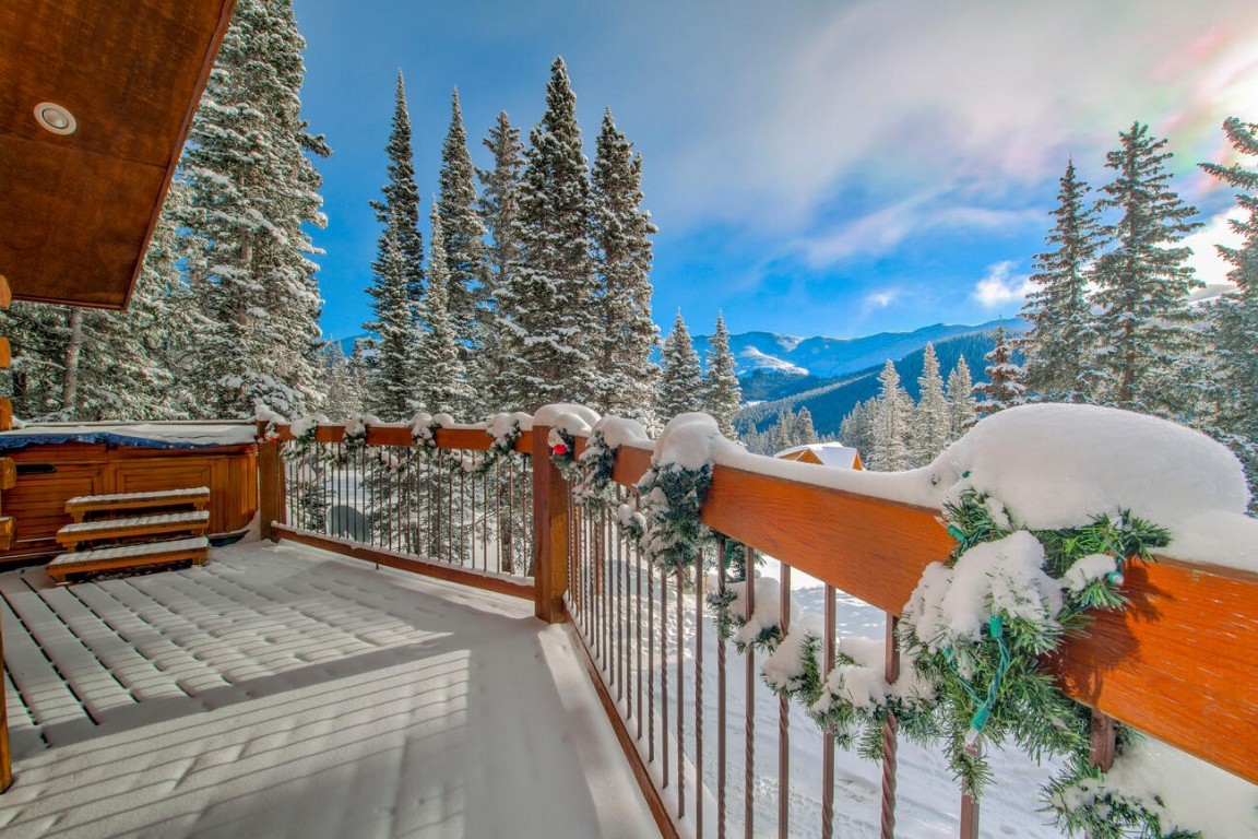 229 Lee Lane Breckenridge, CO 80424 - Photo 25 of 49 a view of street from balcony