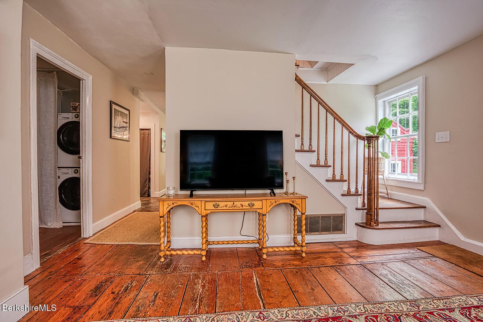 132 Sandisfield Road Sandisfield, MA 01255 - Photo 22 of 41 Living room w/view of laundry room