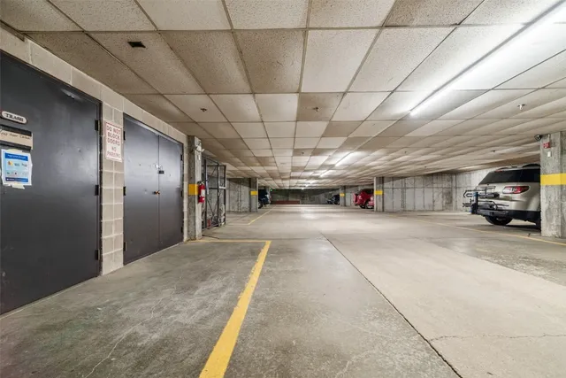 a view of a building with a yard