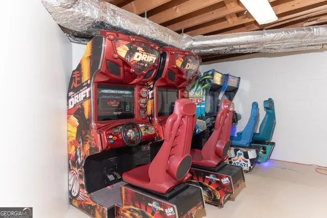 a view of house with river and trees around