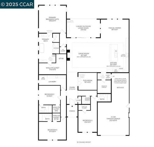 a front view of house with a garden