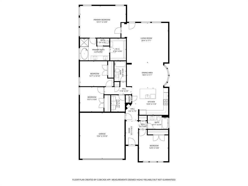 11520 Lavonia Road Fort Worth, TX 76244 - Photo 27 of 32 a utility room with a cabinet and mirror