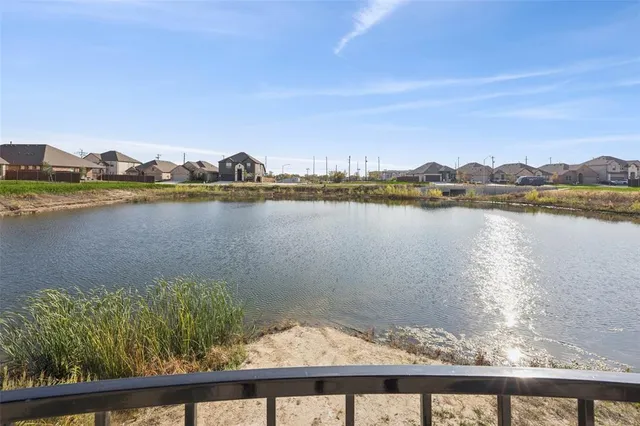 a view of lake with mountain