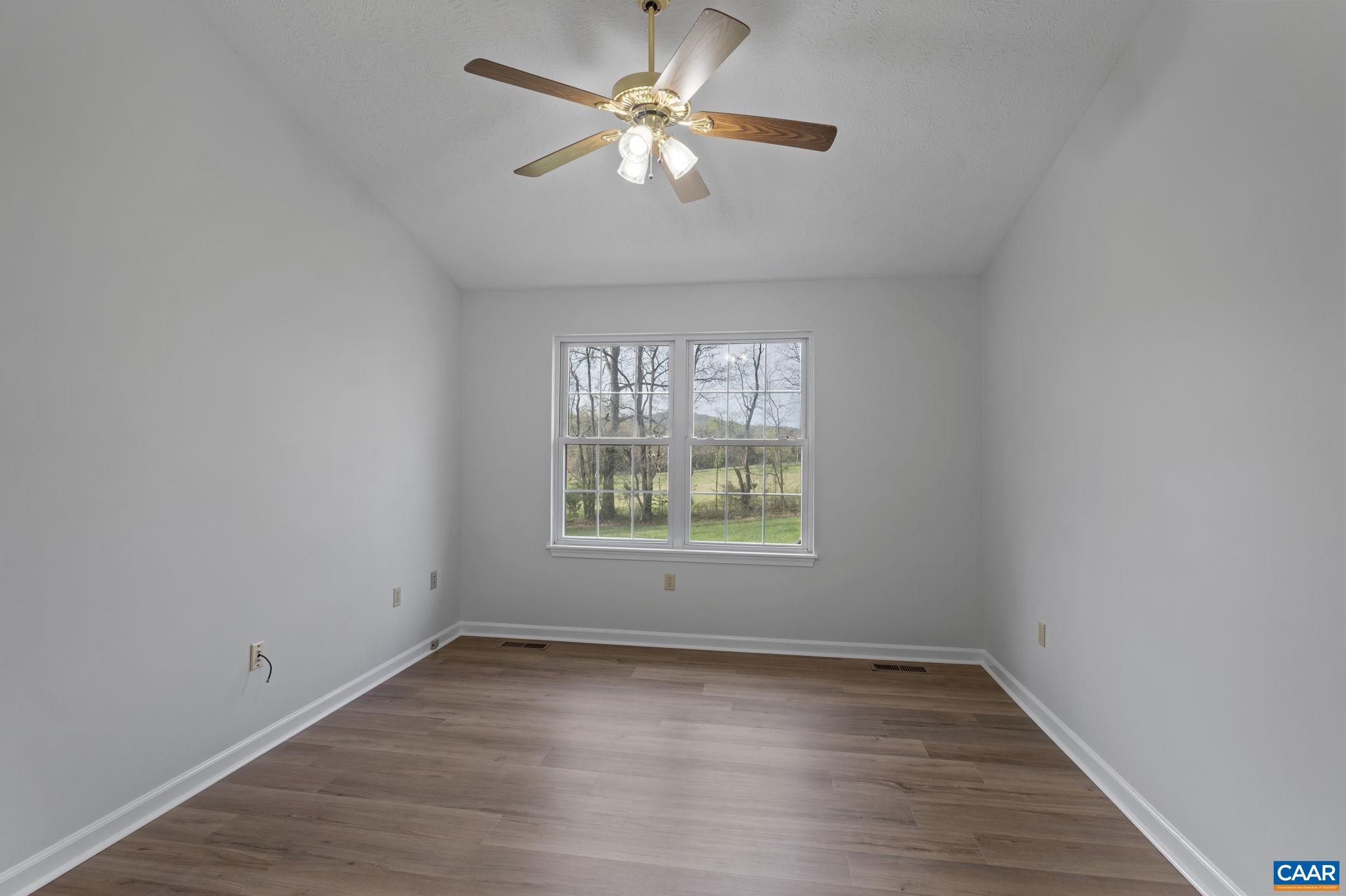255 Rustling Oaks Way Ruckersville, VA 22968 - Photo 12 of 18 an empty room with wooden floor and windows