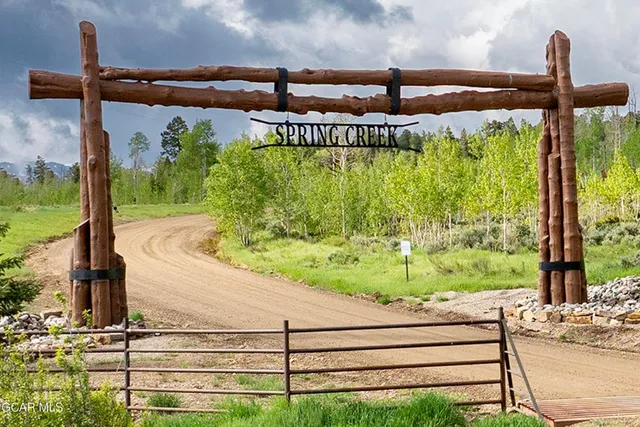 a view of a garden from a balcony