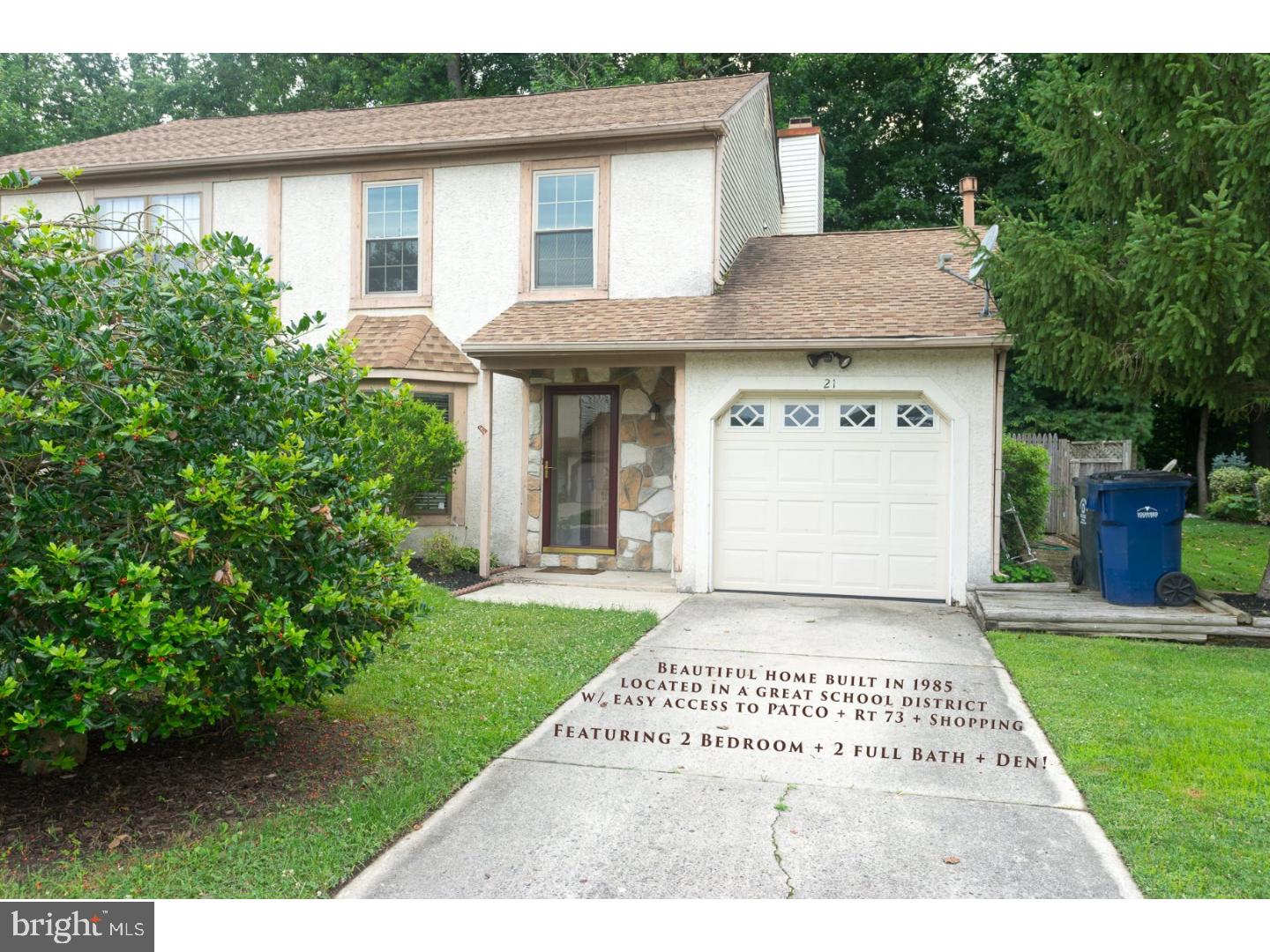 21 Christopher Road Voorhees, NJ 08043 - Photo 1 of 25 Exterior Front