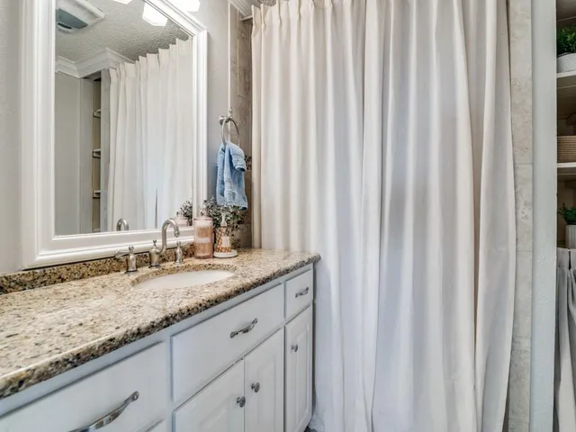 a workspace with furniture and a window